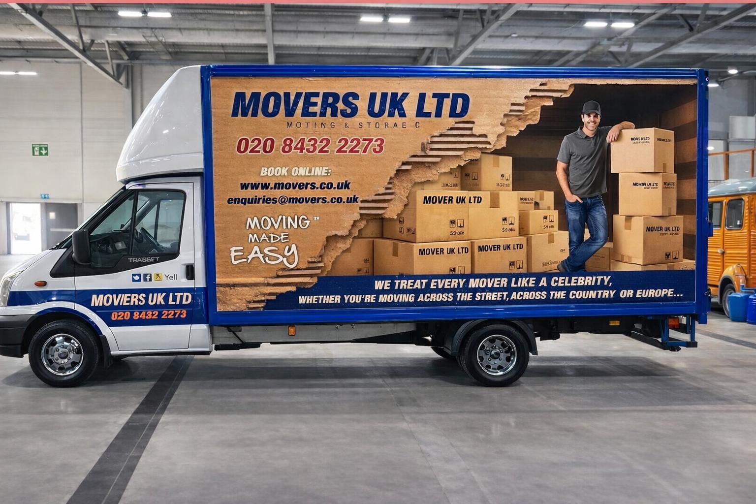 Movers UK Ltd Luton box van